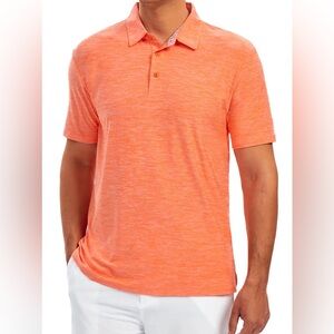 CHAMPION Orange Polo Shirt